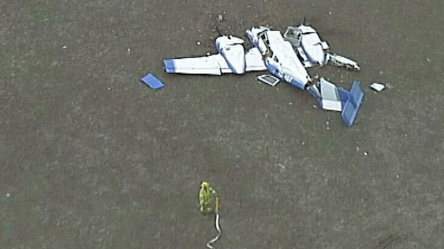 Avustralya’da iki küçük uçak havada çarpıştı