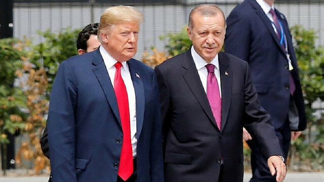 File photo: Erdoğan - Trump meeting