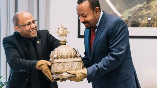 Netherlands returns 18th century crown to Ethiopia