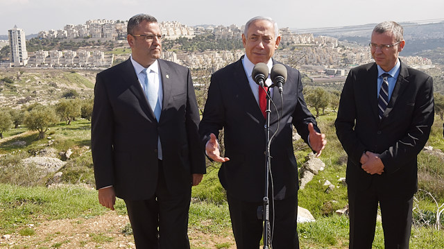 İşgalci İsrail'in Başbakanı Binyamin Netanyahu.