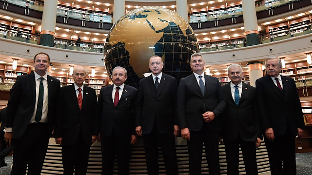 Cumhurbaşkanı Erdoğan'dan 'Cumhurbaşkanlığı Millet Kütüphanesi' paylaşımı