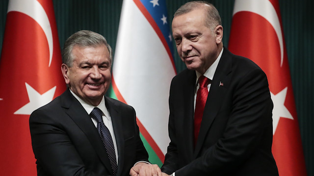 أردوغان: هدفنا رفع التجارة مع أوزبكستان إلى 5 مليارات دولار