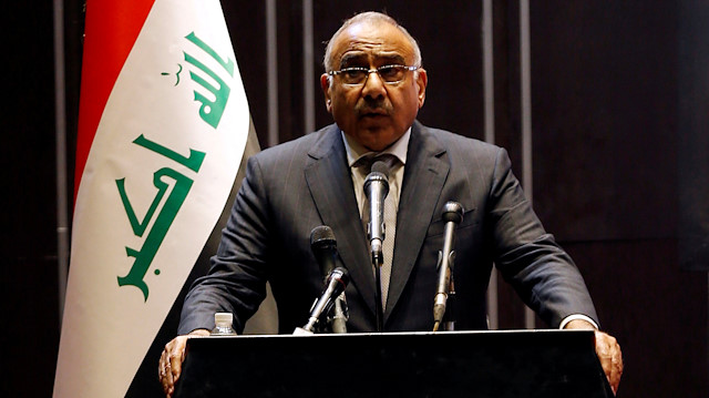 Iraq's caretaker Prime Minister Adel Abdul-Mahdi