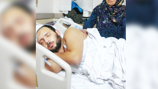 İBB önünde hakkını aramaya giderken trafik kazası geçiren Muhammet Furkan Doğan ağır yaralandı.