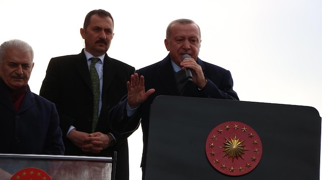 Cumhurbaşkanı Erdoğan halka hitap etti. 