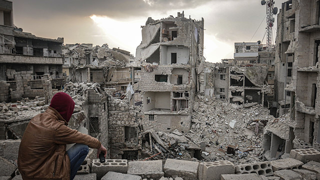 File photo: Idlib under the attacks of Assad regime and its supporters