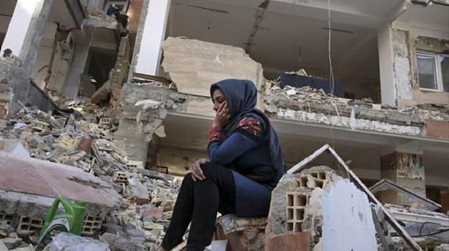 104 مصابين في زلزالي إيران 