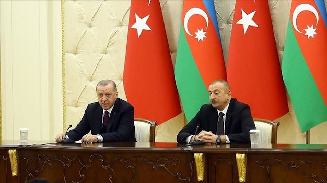 أردوغان: هدفنا رفع التبادل التجاري مع أذربيجان لـ15 مليار دولار 