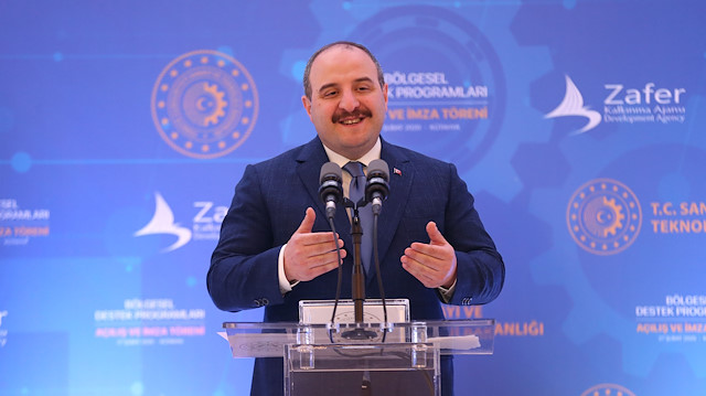 Sanayi ve Teknoloji Bakanı Mustafa Varank, Kütahya'da açıklama yaptı.

