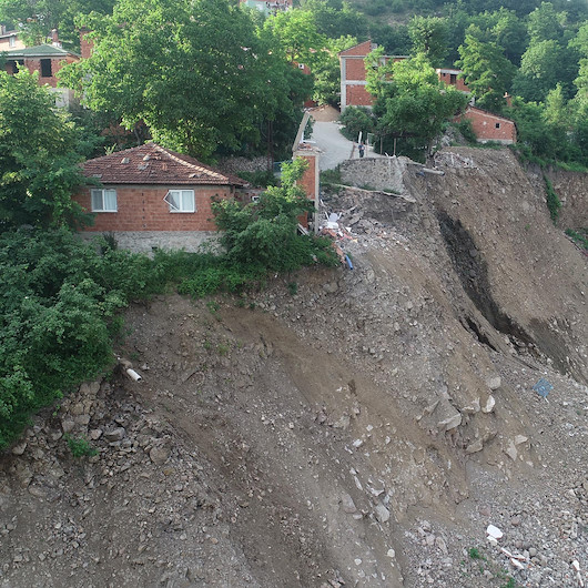 Orduda heyelan tedirginliği: Son günlerde arttı