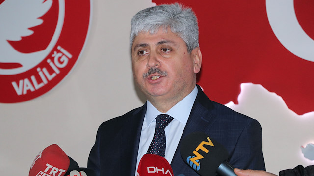 Hatay Valisi Doğan, İdlib'deki saldırıyla ilgili basın açıklaması yaptı. 