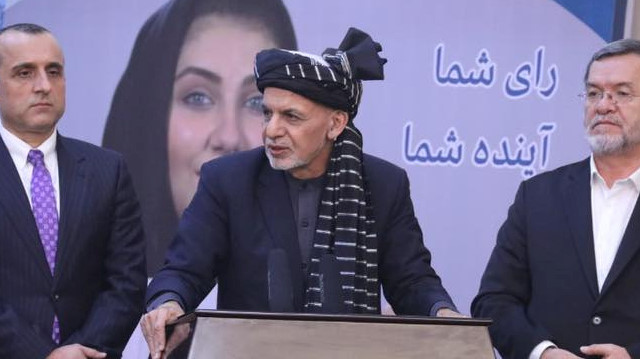 Afghanistan's president Ashraf Ghani