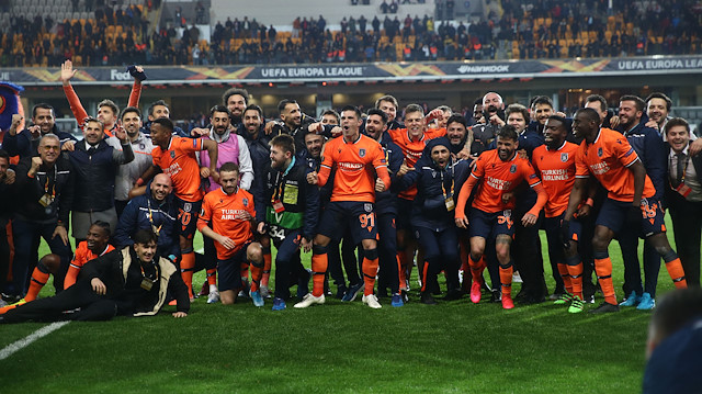 Başakşehir, UEFA Avrupa Ligi'nde son 16 turuna yükseldi.