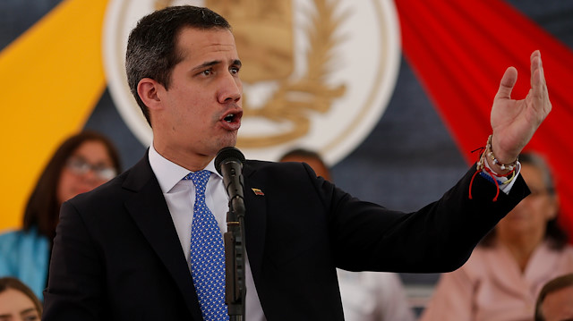 Muhalif milletvekili Juan Guaido.