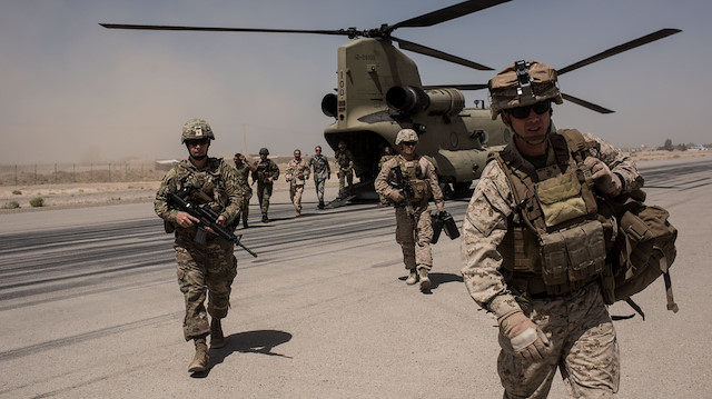 Afganistan'daki ABD askerleri.
