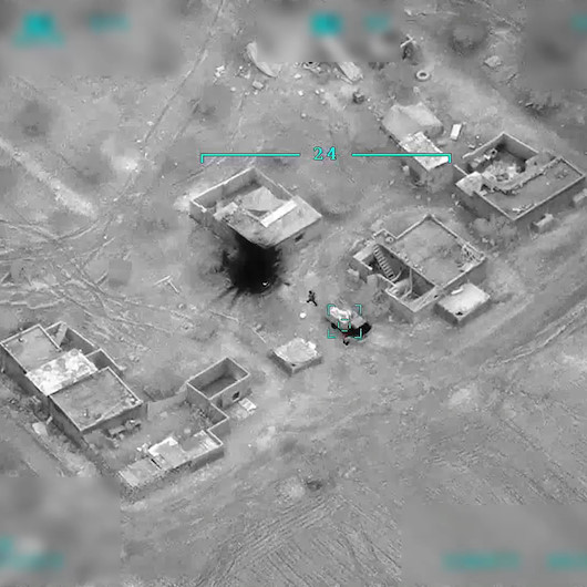 SİHA'lar Suriye'de 10 hedefi daha yok etti