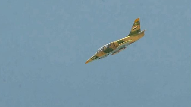 Milli Savunma Bakanlığı açıkladı: Rejime ait bir savaş uçağı daha düşürüldü