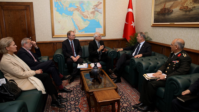 Hulusi Akar - Josep Borrell meeting in Ankara

