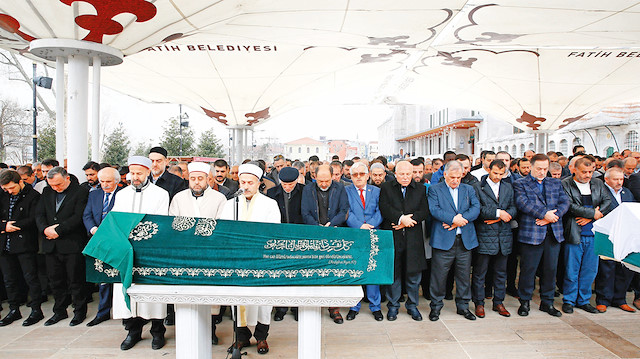Fatma Şenyüz'ün cenaze töreni 