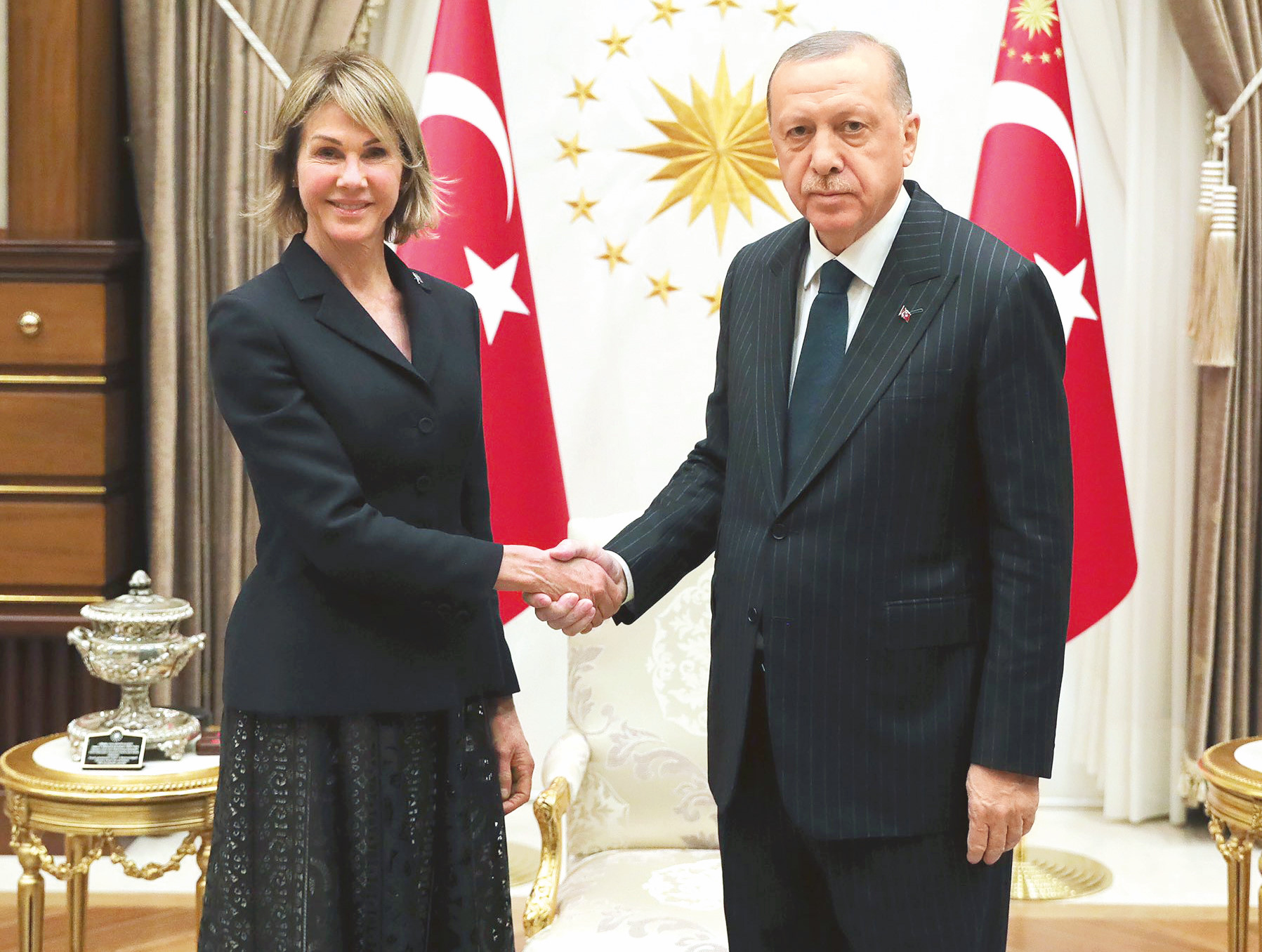 Kelly Craft ve Cumhurbaşkanı Erdoğan