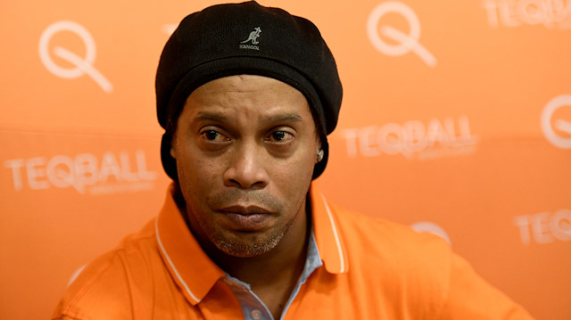 FILE PHOTO: Former FIFA player of the year and football World Cup winner Ronaldinho of Brazil 