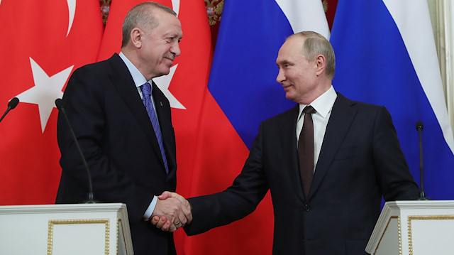 Erdoğan ve Putin zirvesi sona erdi: Ateşkes sağlandı