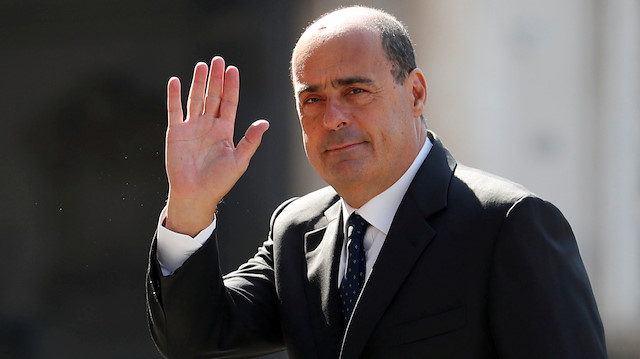 The leader of Italy's co-ruling Democratic Party leader Nicola Zingaretti