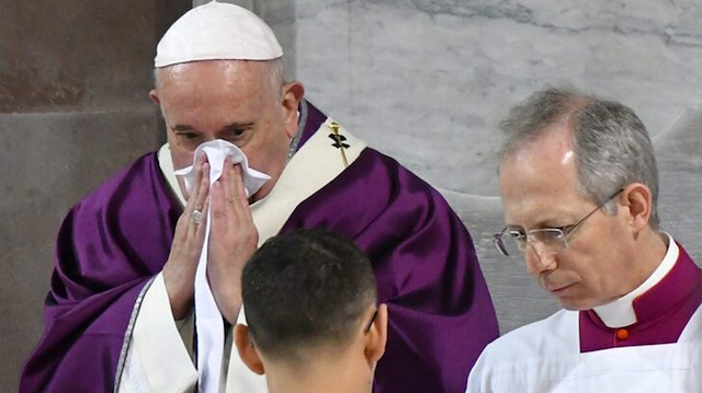 İtalya’da Katoliklerin ruhani lideri Papa Francis.