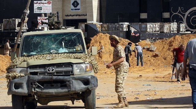 الوفاق الليبية: تدمير مخزن ذخيرة لميليشيات حفتر جنوب طرابلس