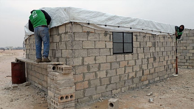 الإغاثة التركية بـ"قونية" تسعى لبناء منازل لألفي نازح في إدلب