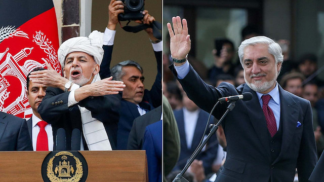 Afganistan'da iki farklı Cumhurbaşkanlığı yemini