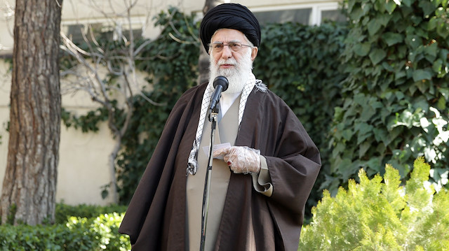 İran Dini Lideri Ayetullah Ali Hamaney.