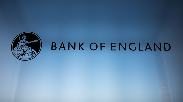 FILE PHOTO: The Bank of England logo is seen on a lectern during the launch event for the new note design at the Turner Contemporary gallery in Margate, Britain, October 10, 2019