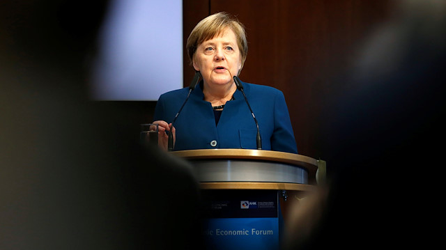 Almanya Başbakanı Angela Merkel açıklama yaptı.