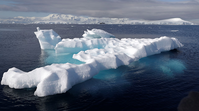 File photo: An iceberg floats close to Fournier Bay, Antarctica, February 3, 2020