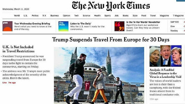 Despite these facts, the paper’s coverage of the measures featured two photos of Istanbul, Turkey’s tourism and commercial capital, a city American citizens are free to visit