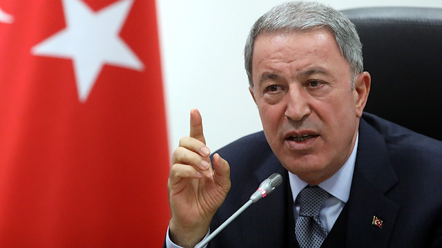 Turkey’s Defense Minister Hulusi Akar

