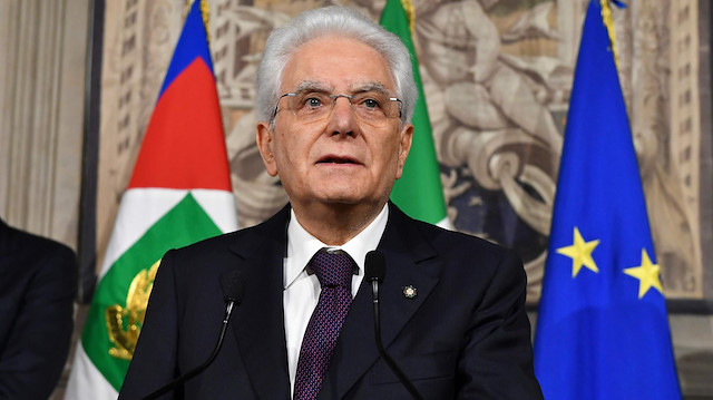 İtalya Cumhurbaşkanı Sergio Mattarella