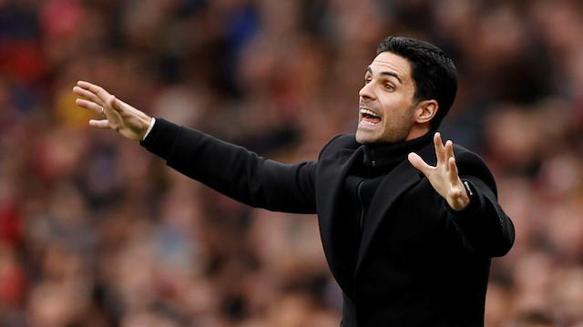 English Premier League club Arsenal manager  Mikel Arteta