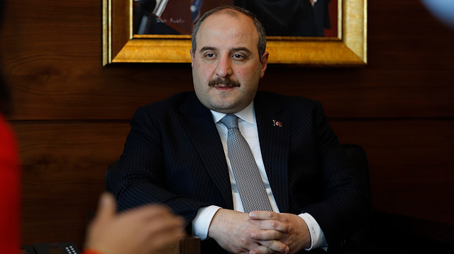 Sanayi ve Teknoloji Bakanı Mustafa Varank.