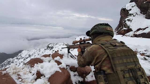 11 PKK’lı terörist düzenlenen hava destekli operasyonlarla etkisiz hale getirildi.