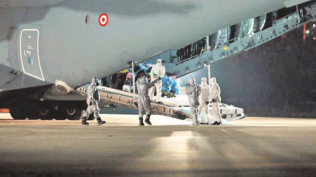Türkiye, Türk Hava Kuvvetleri’ne ait Koca Yusuf kargo uçağıyla Çin’e yardım gönderdi.