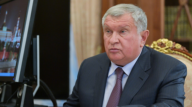Chief Executive of Rosneft company Igor Sechin 