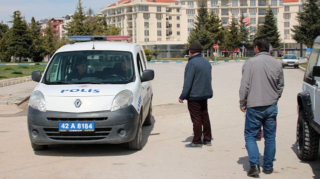 Konya'da karantina kuralına uymayan çifte ceza