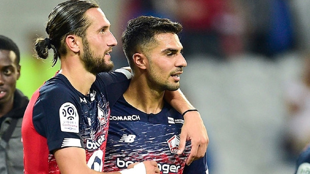 Milli futbolcular Mehmet Zeki Çelik ve Yusuf Yazıcı Lille'de forma giyiyor. 