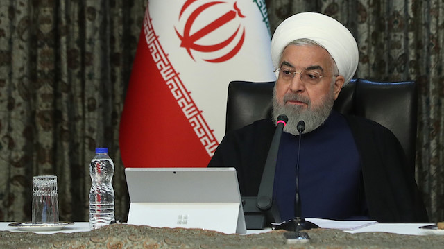 İran Cumhurbaşkanı Ruhani ABD'ye tepki gösterdi.