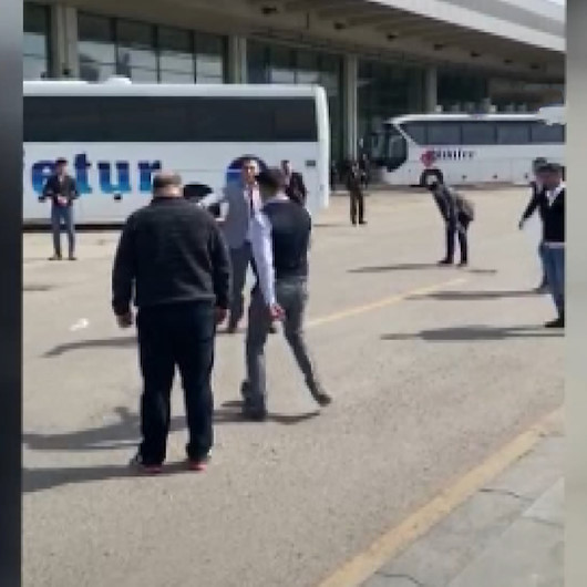 AŞTİ çalışanları boşalan terminalde futbol oynadı