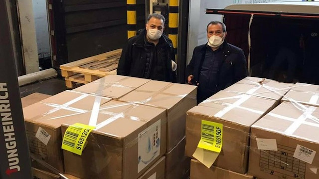 COVID-19: Medical supplies from China arrive in Istanbul