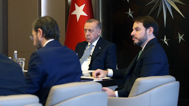 Cumhurbaşkanı Erdoğan G20 Liderler Zirvesine telekonferansla katıldı.