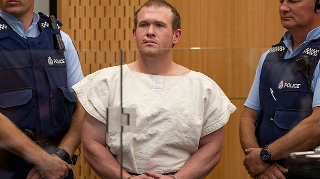  Brenton Tarrant, charged for murder in relation to the mosque attacks